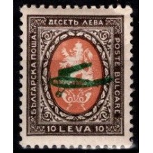 Luftpostprovisorier. Ustemplet,